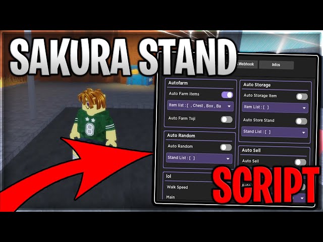 Sakura Stand Script