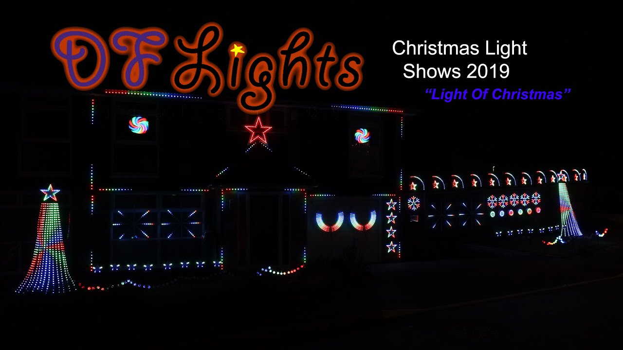 Light Of Christmas - 2019 Christmas Light Shows to Music - YouTube