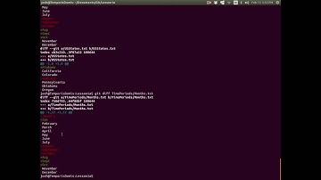 Git Command Line - Lesson 1, Part 3 - Committing changes to files