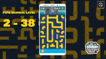 Smart Puzzles Pipes - Normal Level 2-36 to 40 | WL Pixign Smart Puzzles Answer