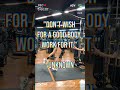 Workout motivation