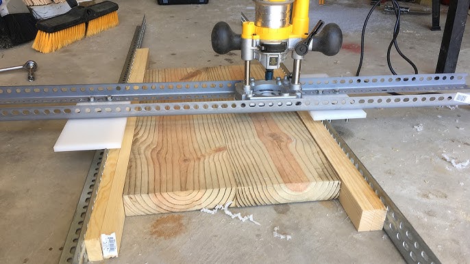 Easy And Adjustable Diy Router Planer How To Youtube