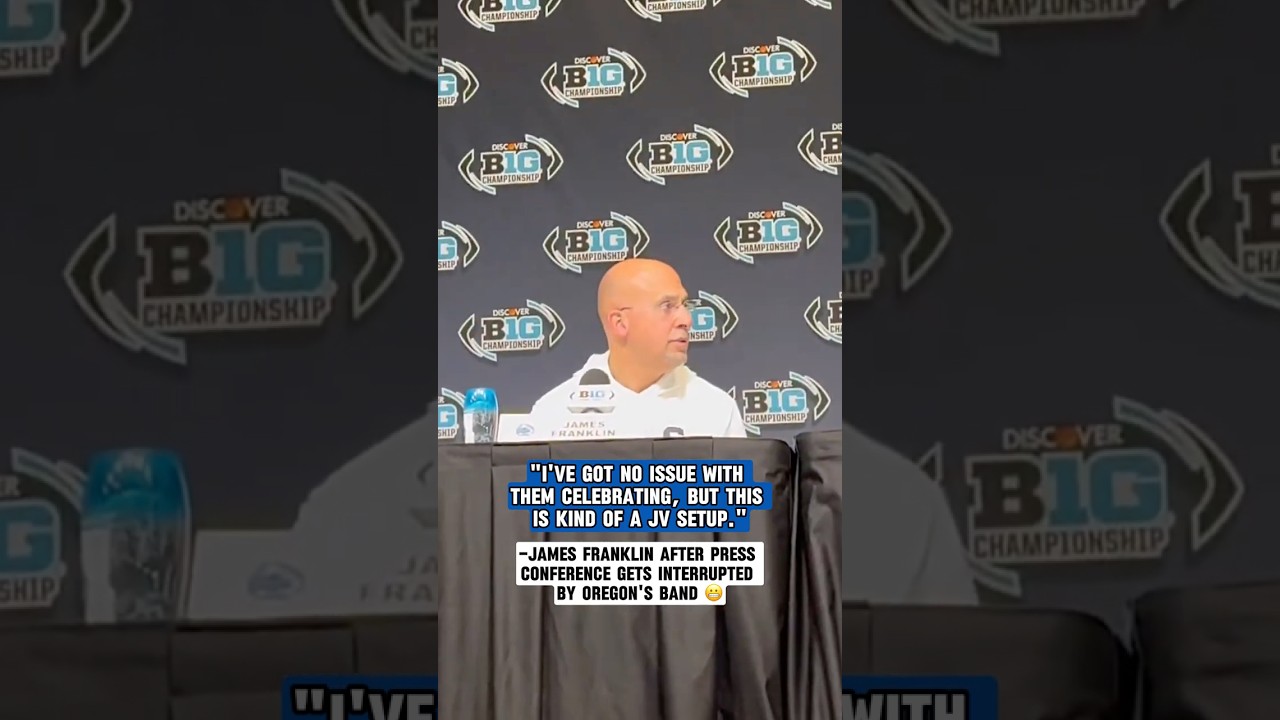 James Franklin was not happy 👀 (via zacharycneel/X)