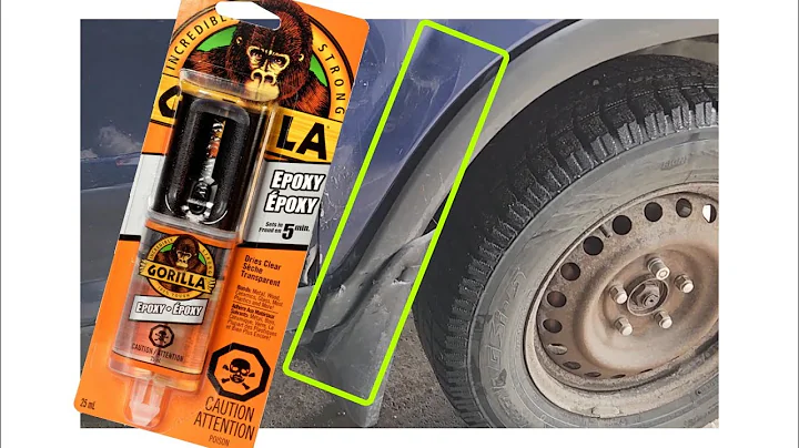 Unbelievable Results: Can Gorilla Epoxy Really Attach Plastic Trim to Cars?