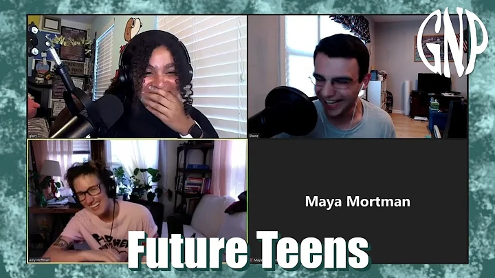 Amy Hoffman and Maya Mortman from Future Teens tal...