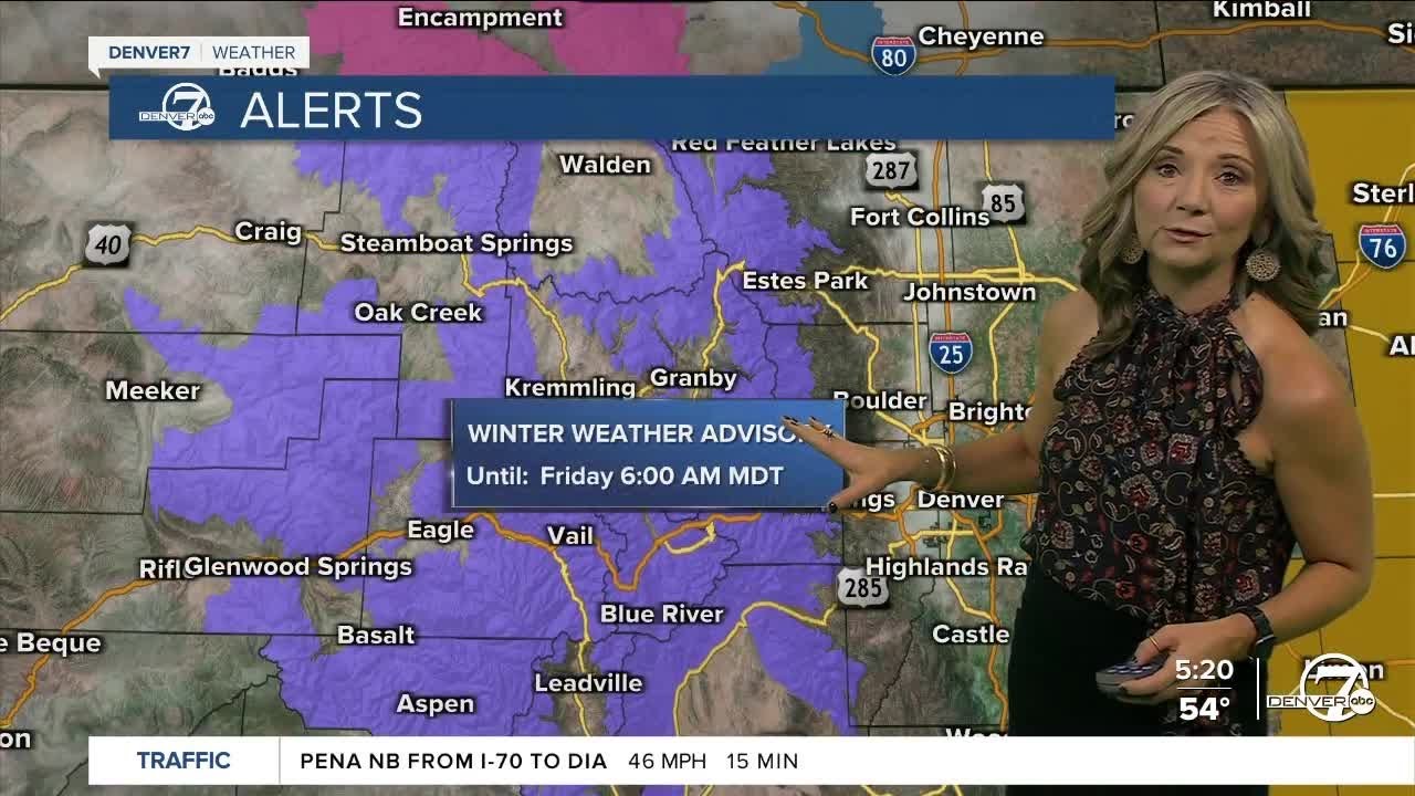 One more warm day before chilly and wet weather hits Colorado - YouTube