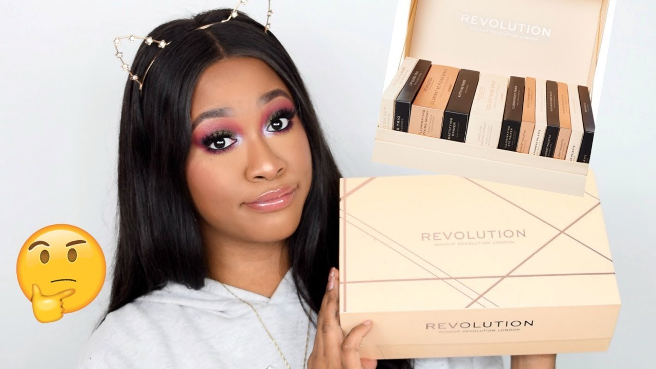 TESTING REVOLUTION 12 DAYS OF CHRISTMAS BOX! FULL FACE!