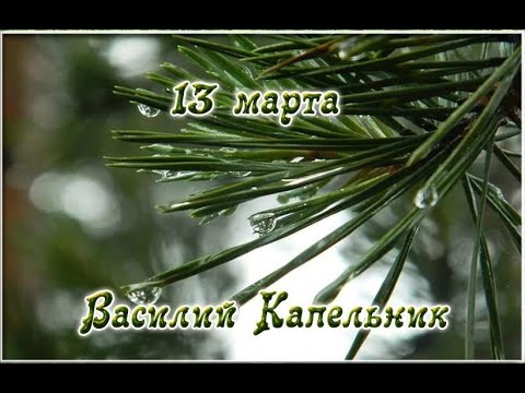 13 марта Василий Капельник.