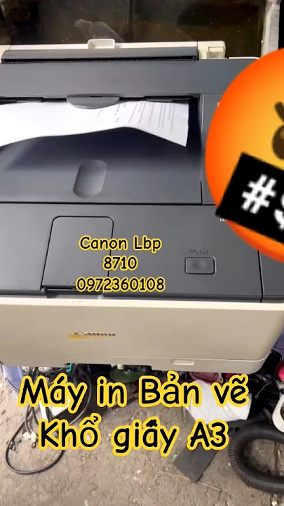 Canon Lbp 8710 printer. prints A3 size construction design drawings #vitinhminhkhang #printer #ma...