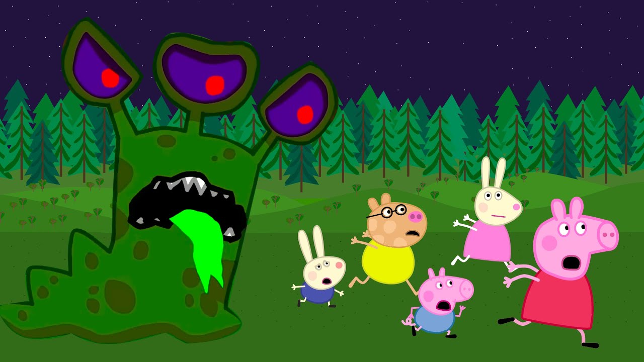 Peppa Alien Apocalypse, Zombies Appear At The Forest🧟‍♀️ | Peppa Pig Funny Animation