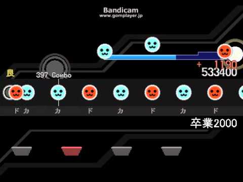 太鼓さん次郎　卒業2000　創作譜面
