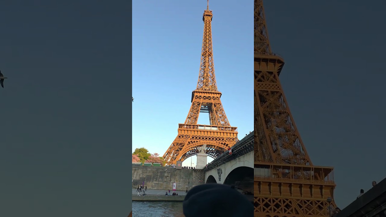 🌟 Eiffel Tower Views from the Seine River | Paris Magic 🇫🇷