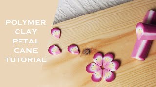 Petal Cane Tutorial 🌸 Flower Petal Cane Polymer Clay Tutorial - Two versions🌸