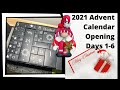 2021 Christmas Present - DIY Advent Calendar  - Opening Days 1 - 6