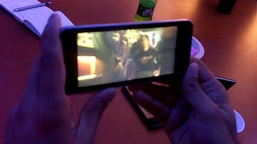 Intel Moorestown Demo in an LG Smartphone