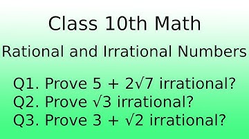 Irrational Numbers: Class 10 Math Tutorial with Problem Solving