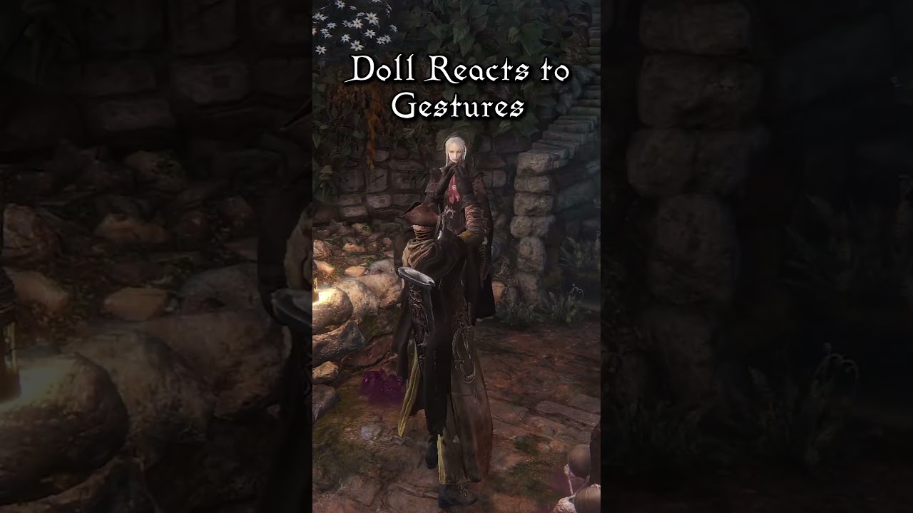Кукла Bloodborne реагирует на тебя 