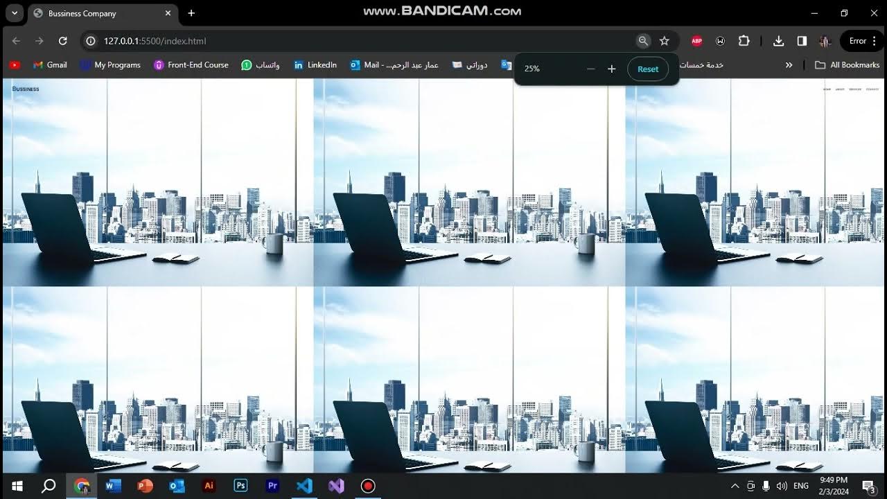How To Create Landing Page , Html & Css | P.1كيفية عمل landing page ...