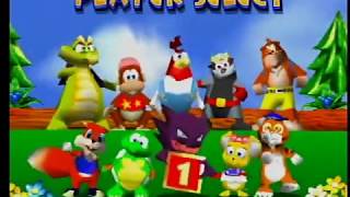 Haunter Pokemon in Diddy Kong Racing - Custom Character (N64 Capture)