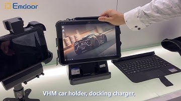 EM-I22H Emdoor group 2in1 rugged laptop