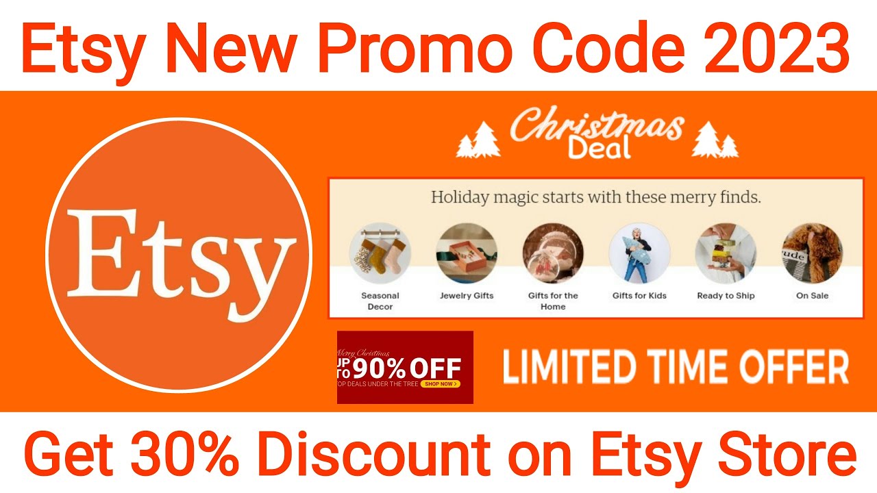New Etsy Promo Code 2023 Get 30 Discount on Etsy Verified 3 Etsy