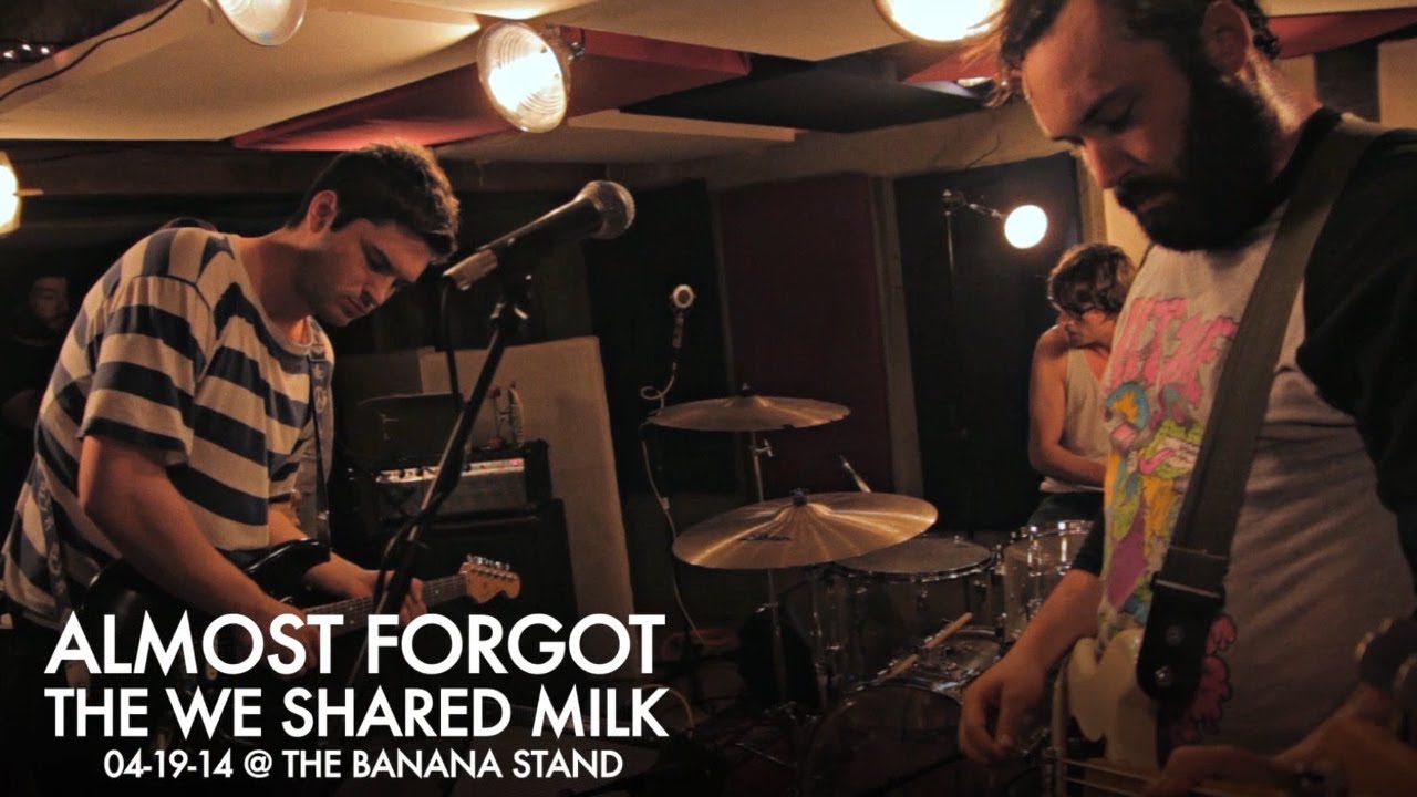 Watch The We Shared Milk - “Almost Forgot” on YouTube Watch The We Shared Milk - “Almost Forgot” on YouTube