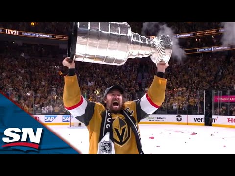Vegas Golden Knights Uknight with Stanley Cup at Wynn