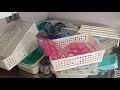 Depuración y organización de recipientes plásticos / Poniendo en orden tu hogar vídeo 19/  Limpia