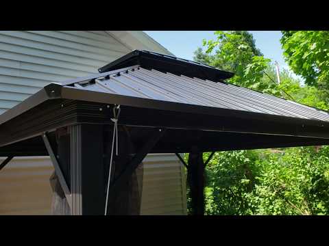 Backyard Creations Gazebo Install tips Menards by MrMotofy