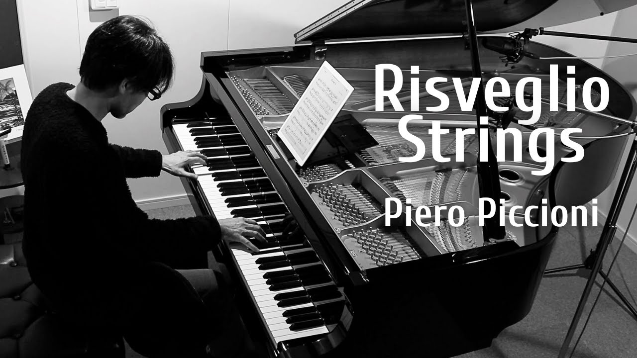 Risveglio (Strings Version) - Piero Piccioni | Piano Solo【Sheet Music】