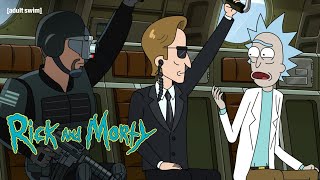 Thumbnail for Rick and Morty | S7E3 Cold Open: Air Force Wong | adult swim