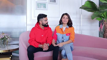 Virat Kohli and Anushka Sharma latest video on Vegetarian food l stopping non veg food