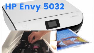 sjaal auteursrechten Horizontaal HP Envy 5032 Initial Setup - Installing ink cartridge - YouTube