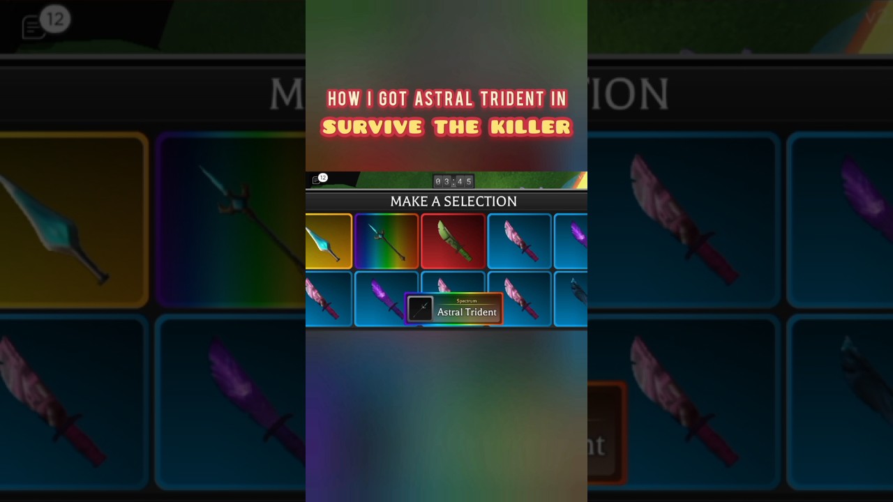 How I Got SPECTRUM Astral Trident in Survive the Killer St. Patricks