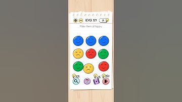 brain test level : 327 make them all happy