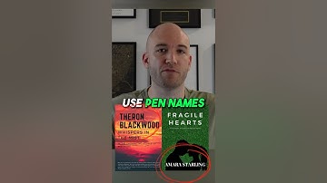 Why Authors Use Pen Names: Should You?