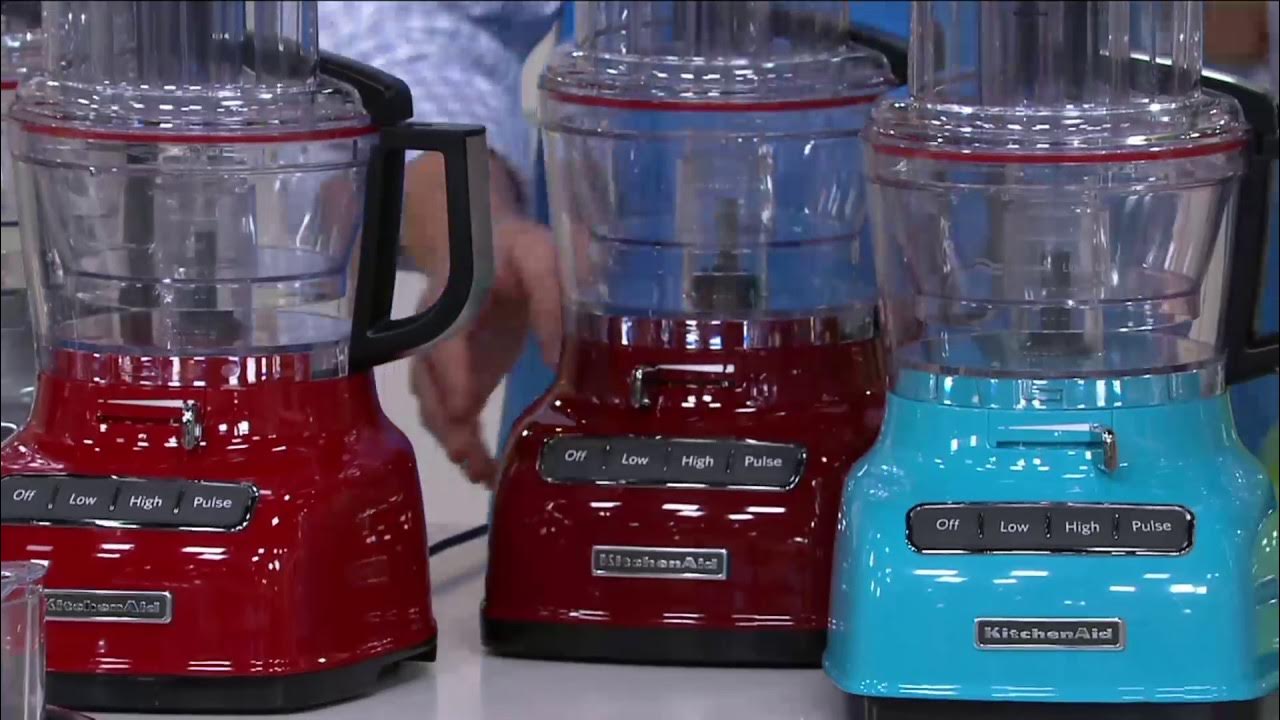 KitchenAid 9cup ExactSlice Food Processor w/Julienne Disc on QVC YouTube