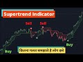 Supertrend Indicator || Supertrend Indicator Strategy || Supertrend  || Market Ways #supertrend