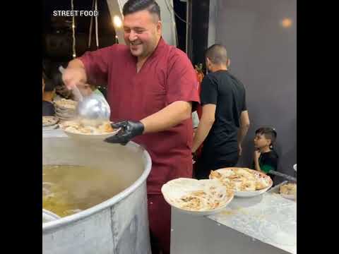 باجة مصلاوية مع مطعم ابو جنة اكل الشوارع العراقي موصل