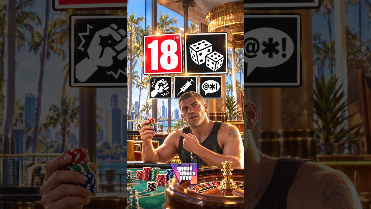 Le PEGI de GTA 6 nous APPREND PLEIN DE CHOSE !! (Classification d'age)