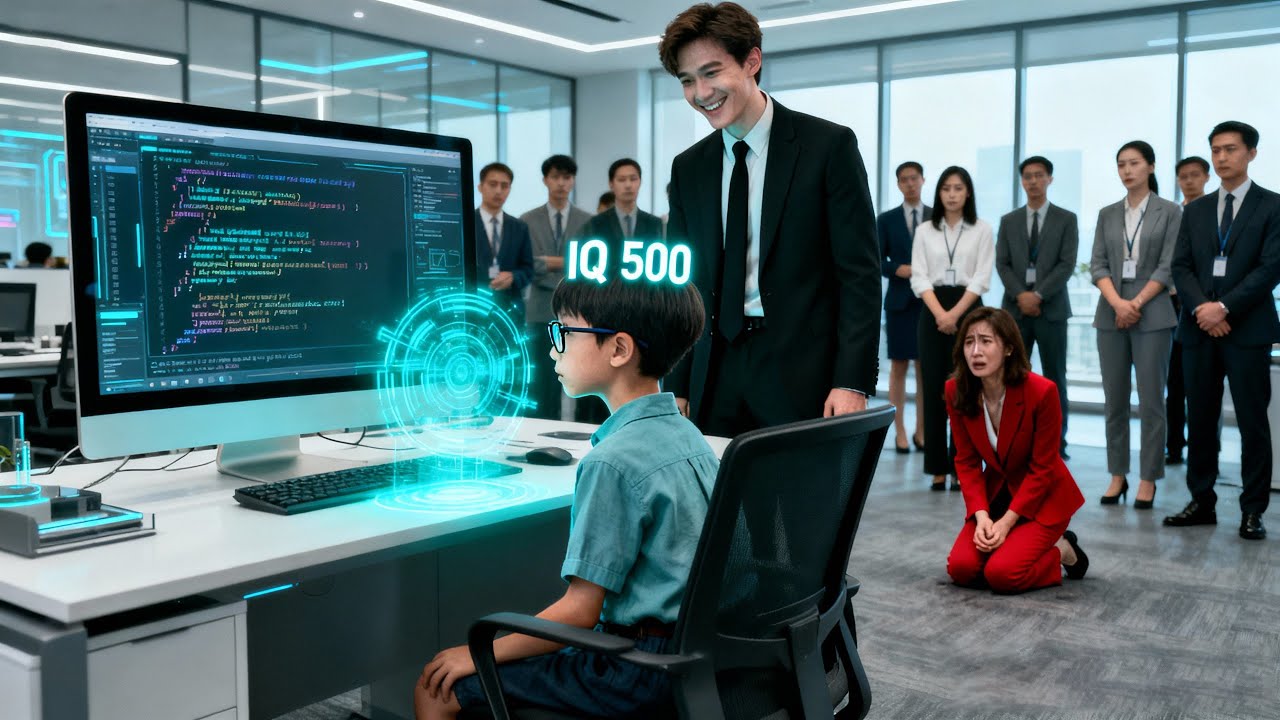 Cậu nhóc thiên tài với IQ 500 giúp bố 1 đêm trở thành tỷ phú, báo thù con trà xanh hãm hại mẹ mình