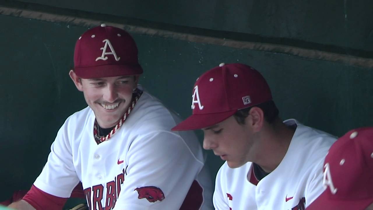 Arkansas baseball felt right at home in 'Baum North,' takes Game 1 of 2018 ...