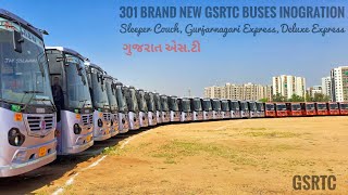301 Brand New buses Inogration Program at GMDC Ground Ahmedabad
