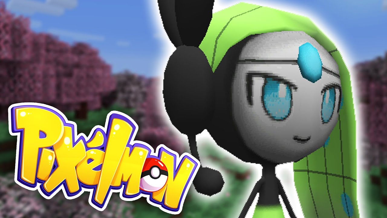 Catching the MOST MAJESTIC Mythical Pokemon MELOETTA in Pixelmon! 