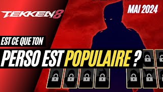 TEKKEN 8: TIER LIST POPULARITÉ (MAI 2024)