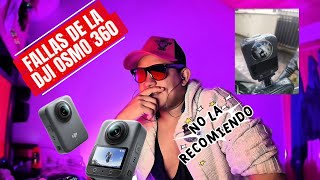 Fallas de las camaras dji osmo 360 ( problemas de bateria con la camara de acción )
