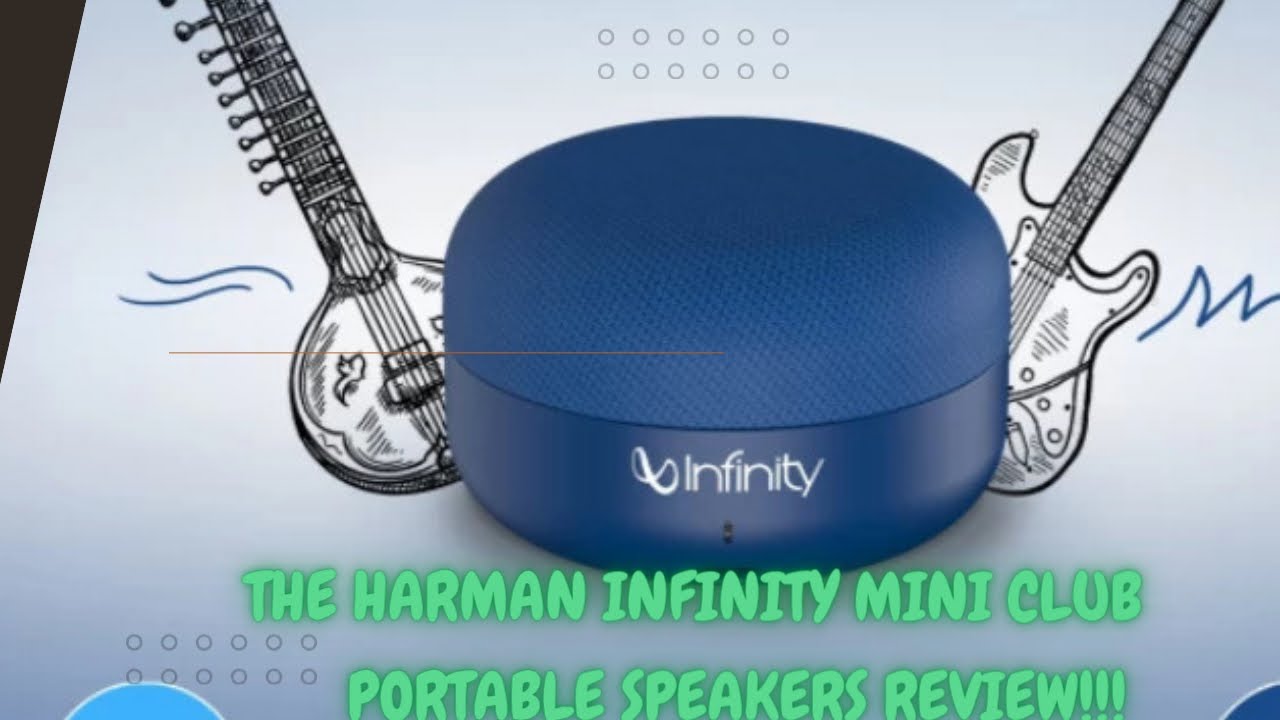 Harman Infinity Bluetooth Portable speakers! YouTube