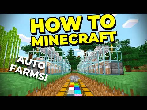 3 Essential Auto Farms, 22 Different Items! – How to Minecraft #15