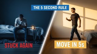 How to Stop Procrastinating! The 5 Second Rule to Overcome Laziness