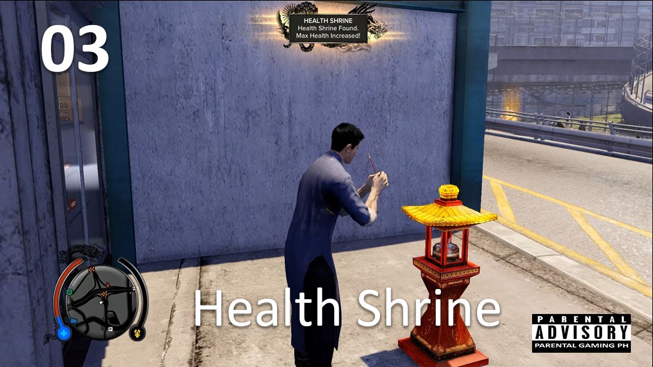 sleeping dogs health shrine